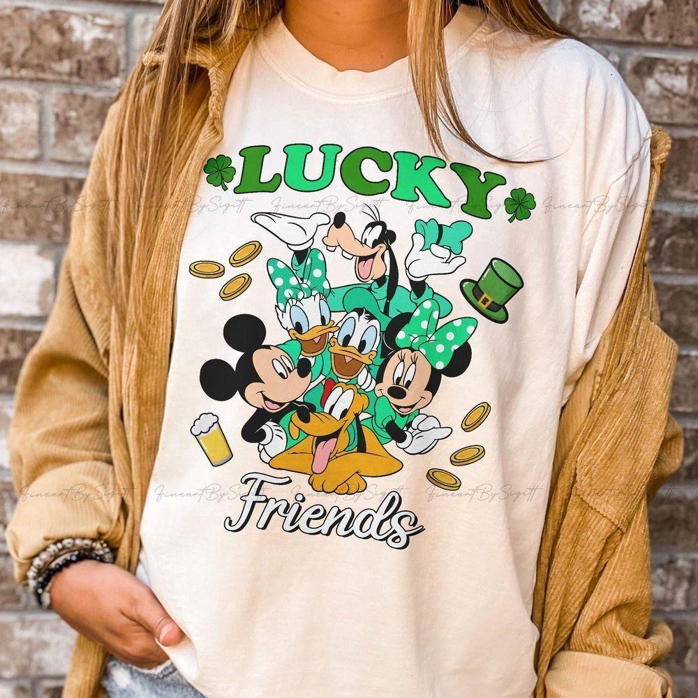 St Patricks Day Shamrock Disney Vuitino Merch